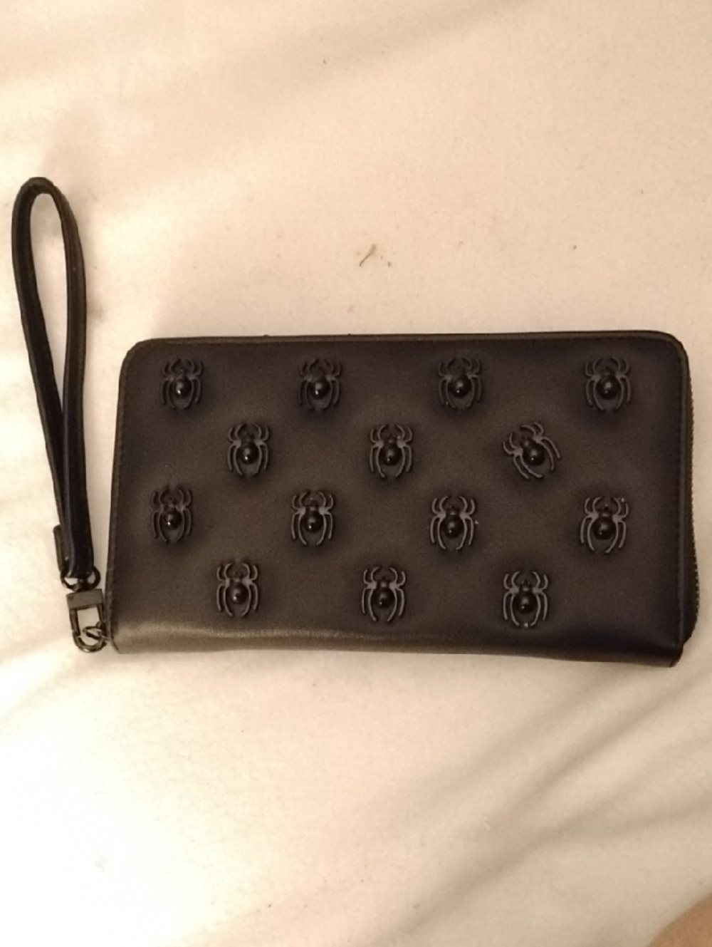 Betsey Johnson Black Spider Wallet